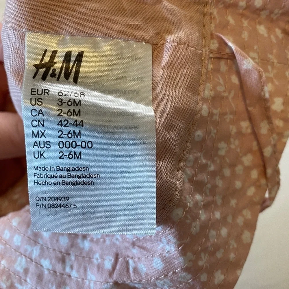 Set of two baby summer hats from h&m